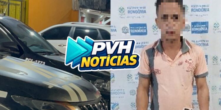 CONFESSOU: Homem é preso após furto de celular e esconder aparelho na casa do pai em Porto Velho