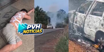 URGENTE: Motorista que capotou Uno na Estrada da Penal é encontrado embriagado – Veja Vídeo