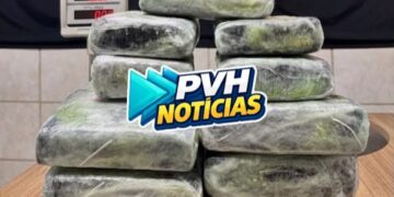 DESPACHADA: PF prende mulher com droga na mala no aeroporto em Porto Velho