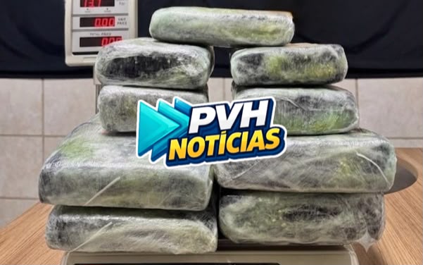 DESPACHADA: PF prende mulher com droga na mala no aeroporto em Porto Velho