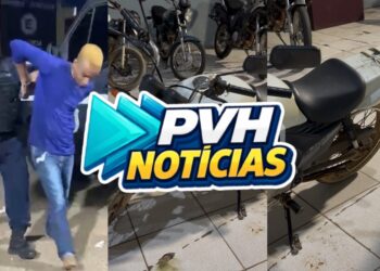 PERSEGUIÇÃO: PM recupera moto Cargo furtada de empresa e prende suspeito na zona sul