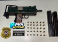 VILA TUPI: Metralhadora artesanal é apreendida durante operação da Polícia Civil em Porto Velho