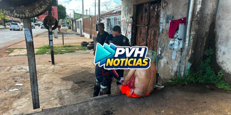 NO LAGOA: Homem leva facada no rosto pelo enteado durante discussão na zona leste