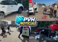 URGENTE: Motociclista embriagado fura sinal vermelho e sofre grave acidente na Rio de Janeiro