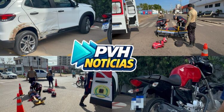 URGENTE: Motociclista embriagado fura sinal vermelho e sofre grave acidente na Rio de Janeiro