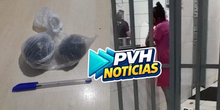 NO PANDA: Mulher é presa levando drogas no estômago para amigo em presídio na capital