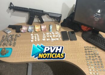 VÍDEO: Operação integrada desarticula ponto de tráfico e prende dois suspeitos em RO