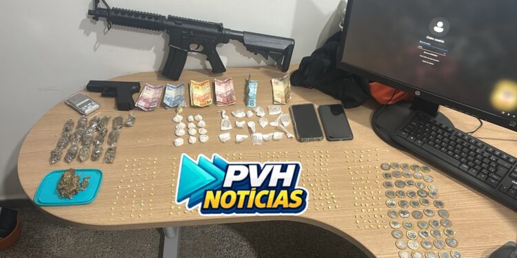 VÍDEO: Operação integrada desarticula ponto de tráfico e prende dois suspeitos em RO