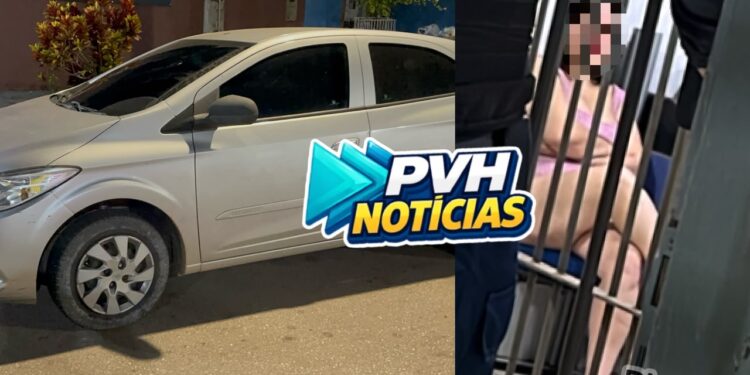 Enfermeira embriagada, sem CNH é presa após bater em carro de sargento da PM e fugir em Porto Velho