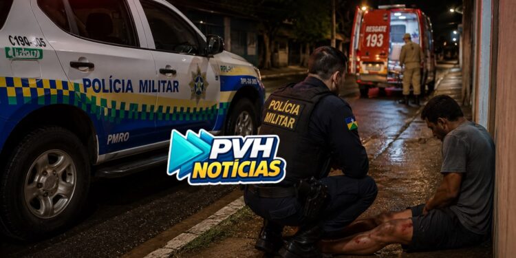 PAROU NA UPA: Usuário de drogas é agredido com pauladas no centro de Porto Velho