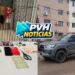 URGENTE: Operação da PM flagra dupla com arma e drogas no Orgulho do Madeira