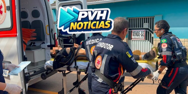 URGENTE: Homem é atacado a facadas na zona leste