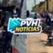 URGENTE: Homem cai de poste depois de subir e morder fios elétricos na zona leste