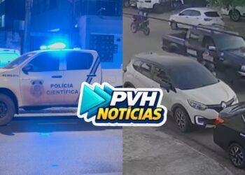 VÍDEO: Chefe de segurança de Hildon Chaves é atacado a tiro em Porto Velho