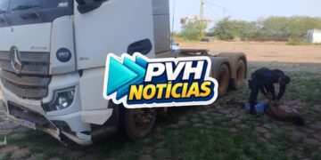 URGENTE: Caminhoneiro que atropelou e matou ciclista é preso pela PM