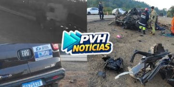 TRAGÉDIA: Sobe para cinco o número de mortos em acidentes entre veículo da Semsau e carreta na BR-364