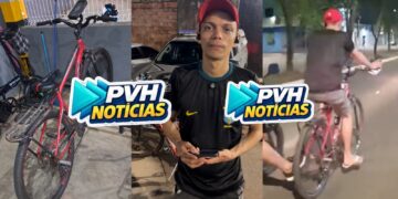 VÍDEO: Entregador do Ifood recupera bike furtada em Porto Velho