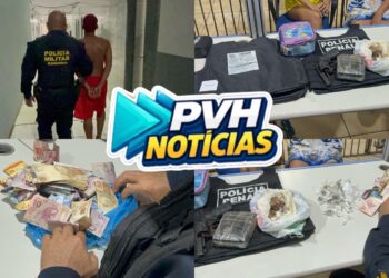 URGENTE: Guarnição do sgt Ribeiro flagra trio com drogas, arma e colete furtado de policial penal