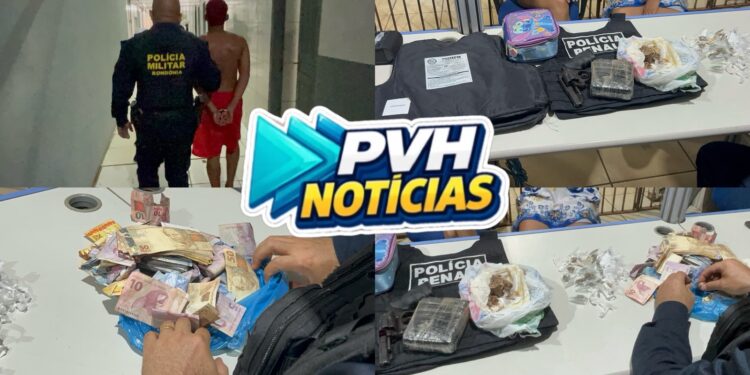 URGENTE: Guarnição do sgt Ribeiro flagra trio com drogas, arma e colete furtado de policial penal