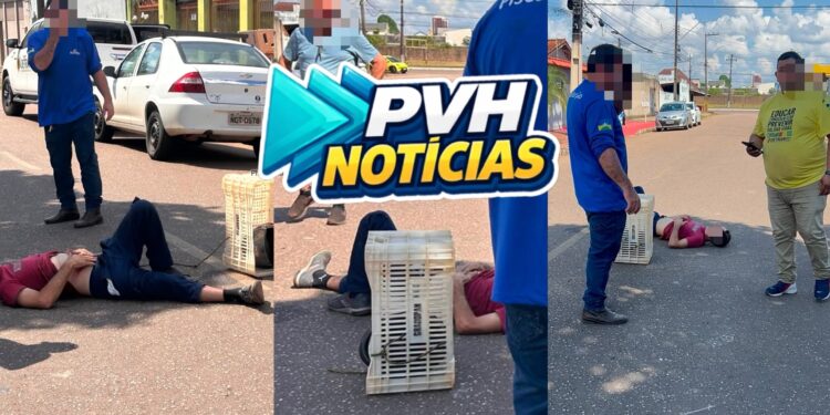 URGENTE: Jovem não escuta conselho do pai, sai de moto e sofre acidente na zona leste