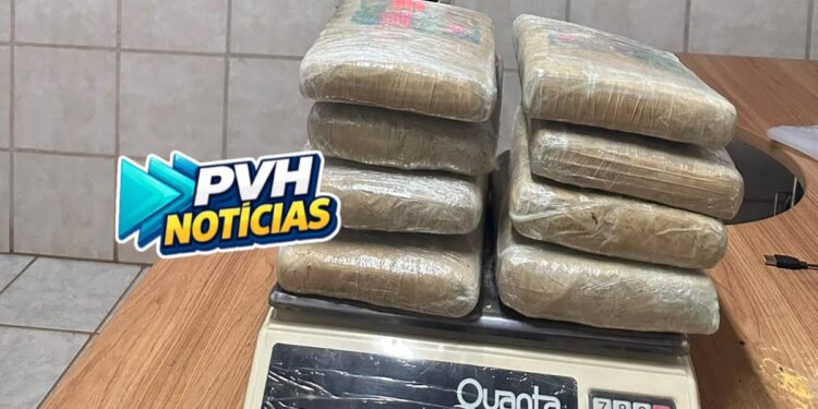 FISCALIZAÇÃO: PF prende passageiro com 9kg de drogas no aeroporto em Porto Velho