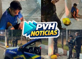 NA CABEÇA: Mulher é agredida a paulada por segurança na frente da prefeitura em Porto Velho