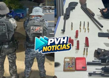 URGENTE: Homem é preso com arsenal em residência durante operação da PM