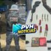 URGENTE: Homem é preso com arsenal em residência durante operação da PM