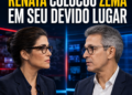 COLUNA DO CARLOS CALDEIRA – Renata Vasconcelos colocou Romeu Zema em seu devido lugar!