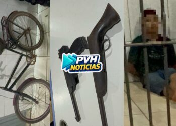 NA PASSARELA: Adolescente é apreendido com duas armas após roubo perto da FIMCA
