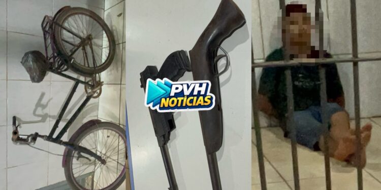 NA PASSARELA: Adolescente é apreendido com duas armas após roubo perto da FIMCA