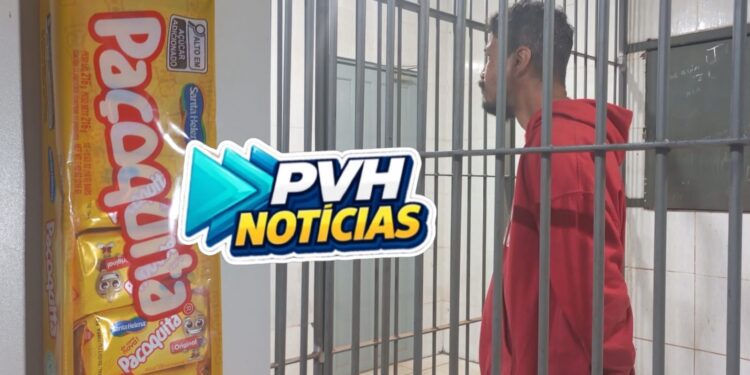 VIAGEM CANCELADA: Acreano é preso após furtar paçoca para vender e comprar passagem