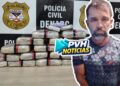 DENARC PEGOU: Traficante acreano procurado em vários estados é preso com 20kg de drogas em Porto Velho