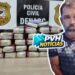 DENARC PEGOU: Traficante acreano procurado em vários estados é preso com 20kg de drogas em Porto Velho