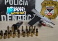 DESARME: Denarc prende homem com pistola durante operação na leste