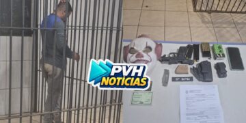 VÍDEO: PM prende homem com arma furtada de Policial Penal na leste