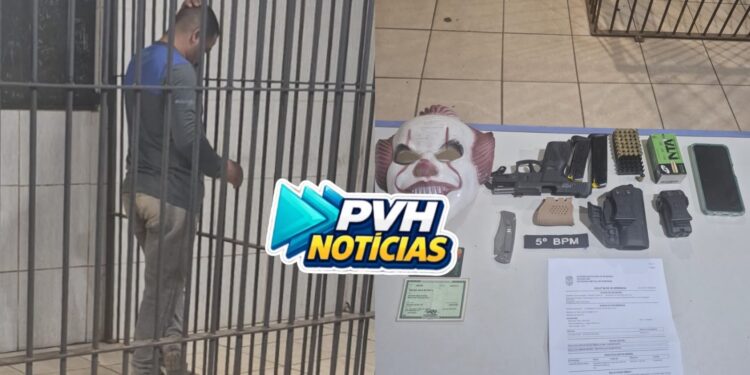 VÍDEO: PM prende homem com arma furtada de Policial Penal na leste