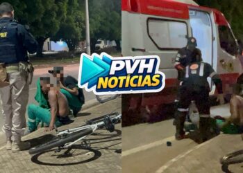 URGENTE: Ciclista é atropelado por moto e arrastado por carro na Jorge Teixeira Veja Vídeo