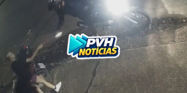 VÍDEO: Ladrão é filmado fazendo assalto na zona sul