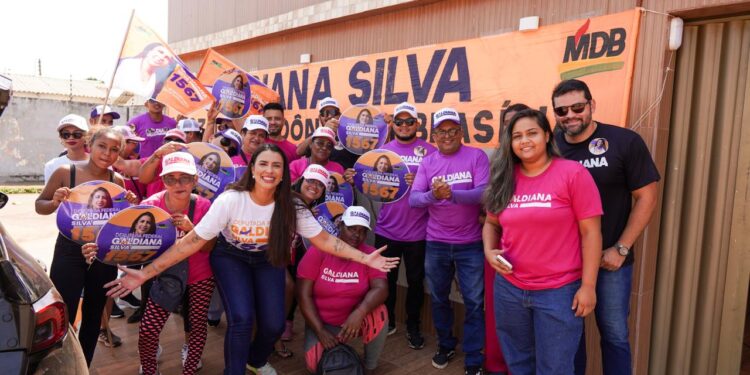 Galdiana Silva intensifica campanha e apresenta propostas para mulheres, segurança e geração de oportunidades em Rondônia