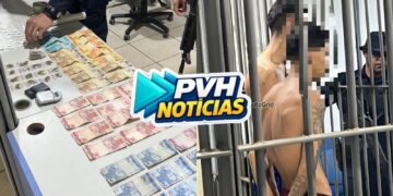 DAMA DA NOITE: Adolescente é apreendido e comparsa preso vendendo drogas em bar