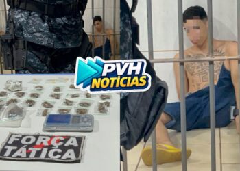 TRÁFICO: Força Tática prende apenado monitorado “LC” com drogas em boca de fumo