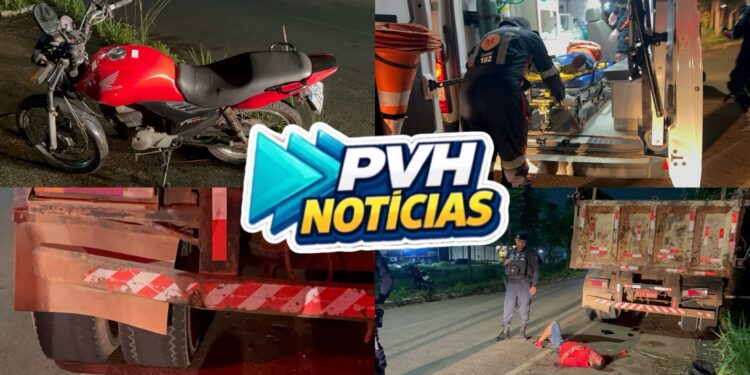 URGENTE: Motociclista bate em traseira de carreta estacionada no Morar Melhor