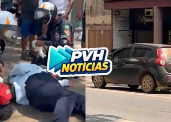 URGENTE: Carro avança cruzamento e atropela motociclista na Imigrantes
