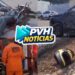 URGENTE: Mototaxista fica em estado grave em acidente com SW4 no centro