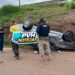 URGENTE: Motorista perde o controle e capota carro em rotatória na capital – Veja Vídeo