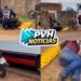 URGENTE: Homem fica ferido em batida entre motos na zona leste