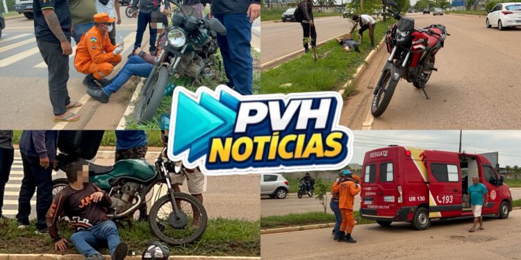 URGENTE: Batida entre motos deixa dois feridos em faixa de pedestre na Imigrantes