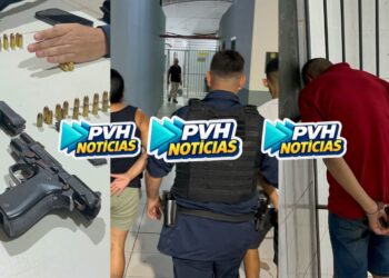 URGENTE: Membros do PCC são presos com duas pistolas antes de fazer ataque contra rivais do CV na zona sul