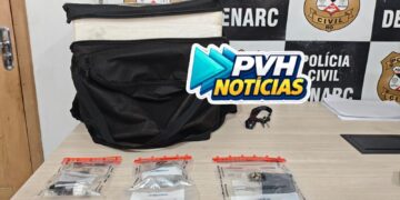 DENARC prende suspeito e apreende drogas sintéticas em Porto Velho